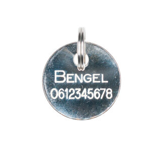 Hondenpenning rond (Ø21mm)