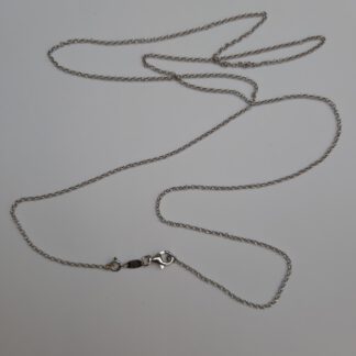 Zilveren ketting 90cm