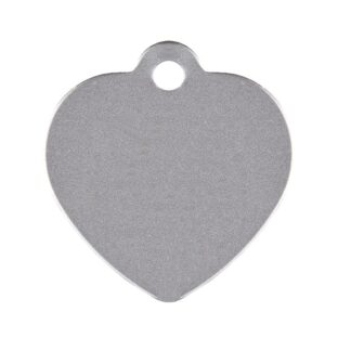 Hondenpenning hart (groot)